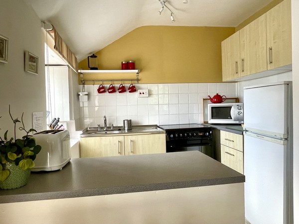 The Coach House kitchen Mevagissey House