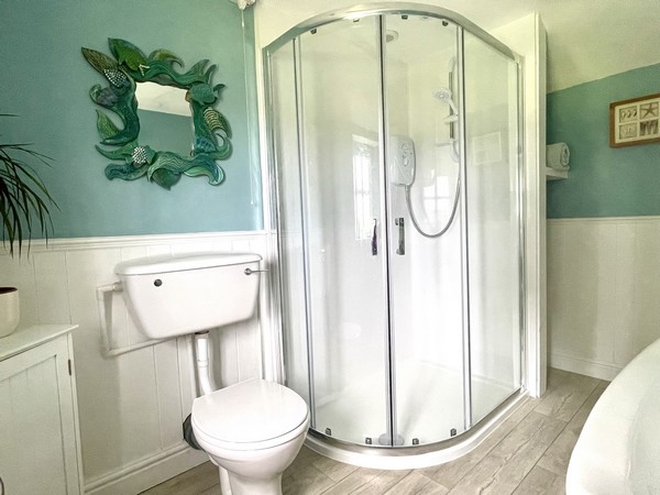 Glebe Cottage shower