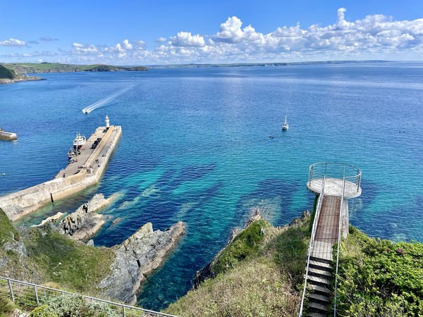 Nare Court sea views Mevagissey