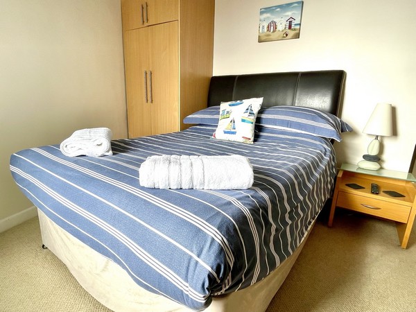 The Sail Loft bedroom Mevagissey