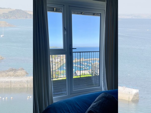 Trewollock bedroom Mevagissey