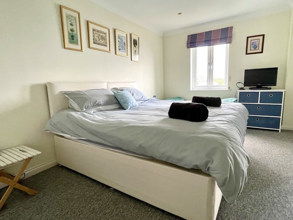 Trewollock bedroom Mevagissey